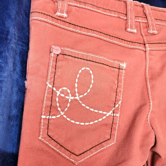 3Y Stylish Orange Jeans NWOT - Picture 3 of 7